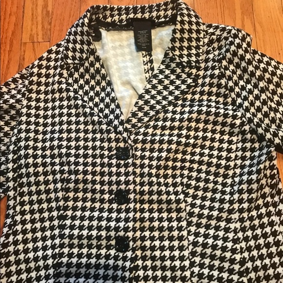 Metaphor black & white checkered Suit Blazer - Picture 5 of 8